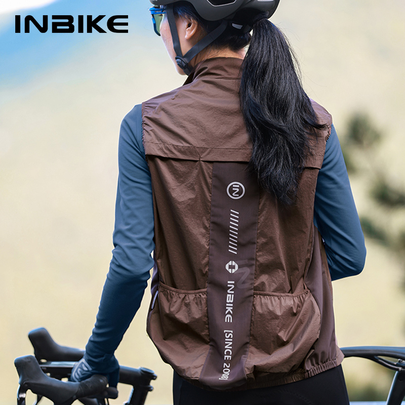 Cycling Commuter Jacket - INBIKE damska kamizelka rowerowa bez rękawów