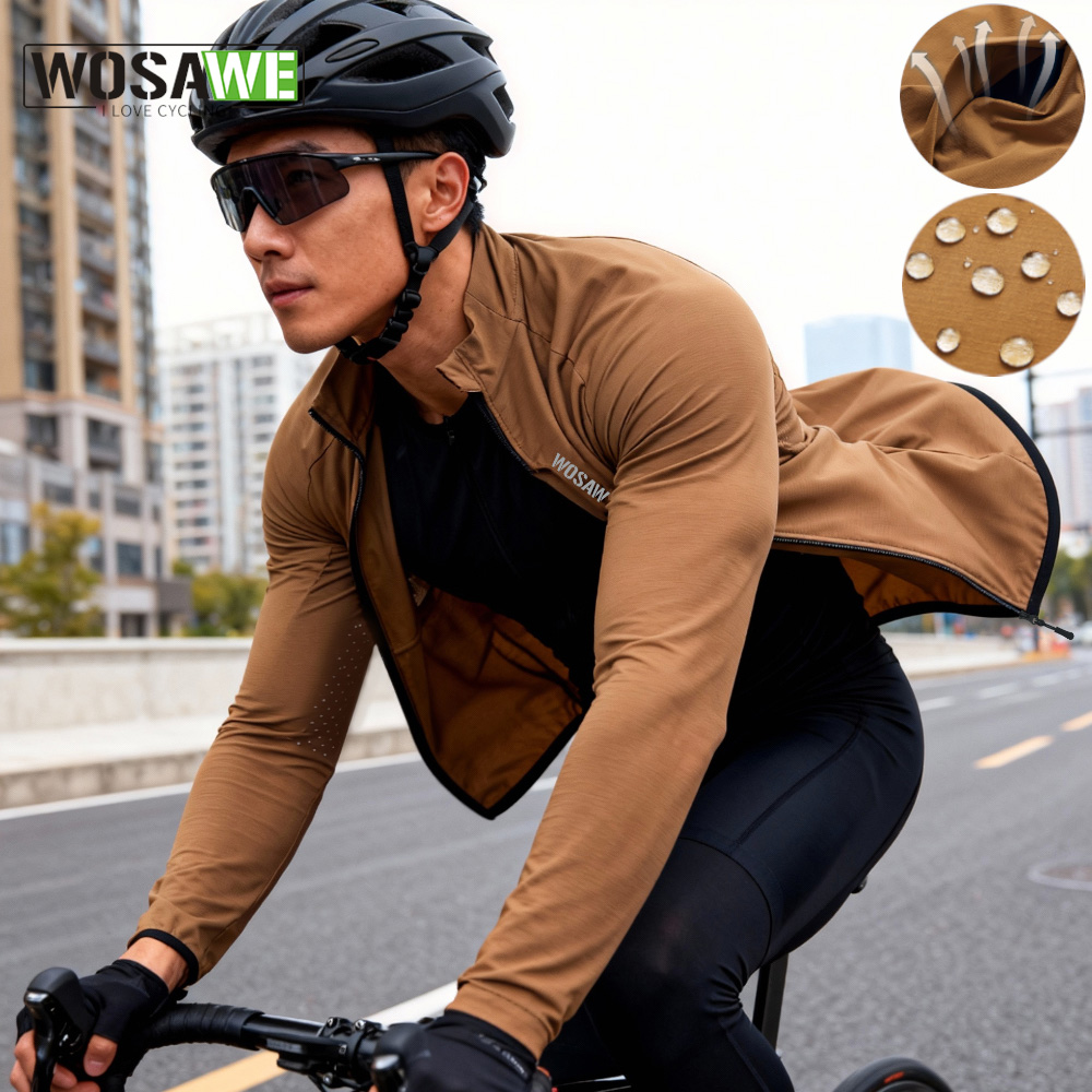 Cycling Commuter Jacket - WOSAWE Wiatrówka rowerowa Unisex Letnia kurtka
