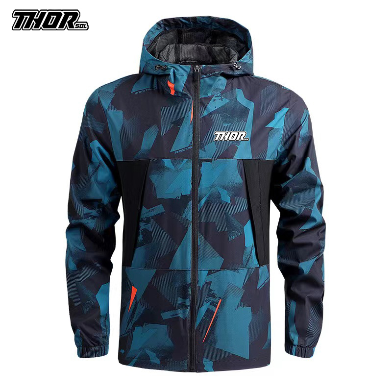 Cycling Commuter Jacket - THORSOL Outdoor Men Wiatroszczelna kurtka rowerowa