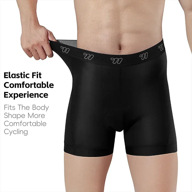 Cycling Shorts For Commute - WEST BIKING Męska bielizna rowerowa z