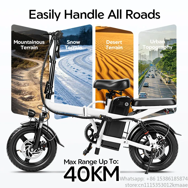 Commuter Biking - Vequyn – kompaktowy, składany rower elektryczny