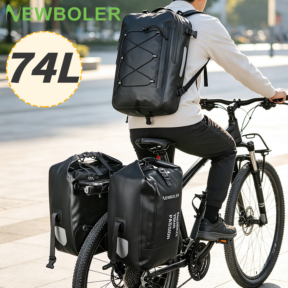 Cycling Commuter Backpack Waterproof - Torba rowerowa NEWBOLER 3 w 1,