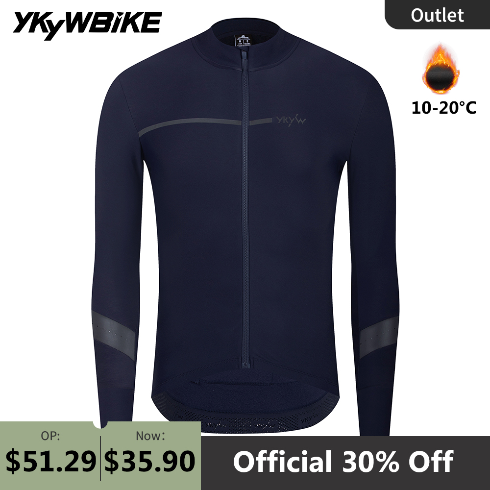 Cycling Commuter Jacket - Męska zimowa koszulka rowerowa YKYWBIKE, ciepła,