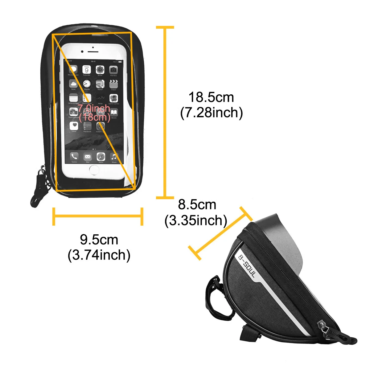 Torba rowerowa na ramę, mocowa – Cycling Commuter Backpack Waterproof recenzja i cena