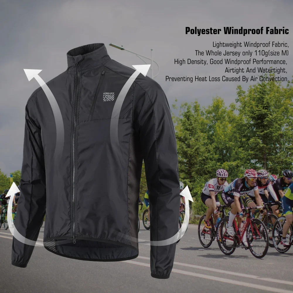 Kurtka rowerowa KEMALOCE męska – Cycling Commuter Jacket recenzja i cena