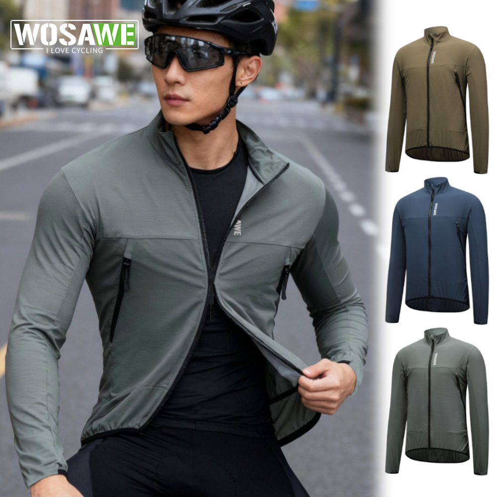 WOSAWE Wiatroodporne Kurtki Ro – Cycling Commuter Jacket recenzja i cena
