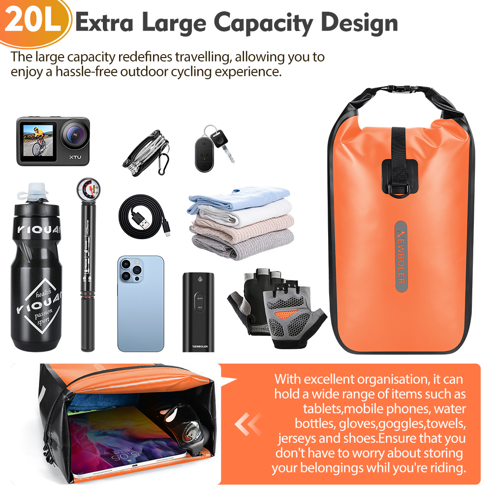NEWBOLER 10L 20L Wodoodporna T – Cycling Commuter Backpack Waterproof recenzja i cena