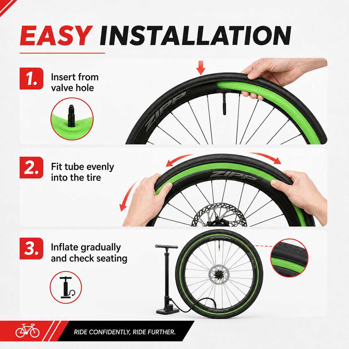 PINMOAP 28g TPU Dętka do Opon  – Inner Tube 700C recenzja i cena
