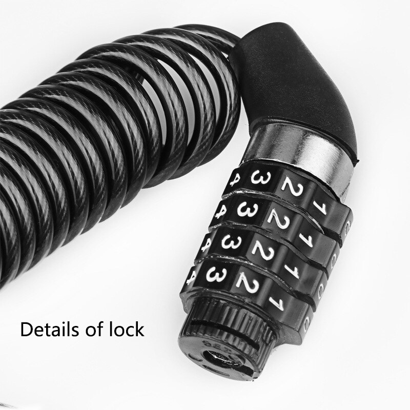 Przenośny 4-cyfrowy zamek szyf – Cable Lock Flexible recenzja i cena