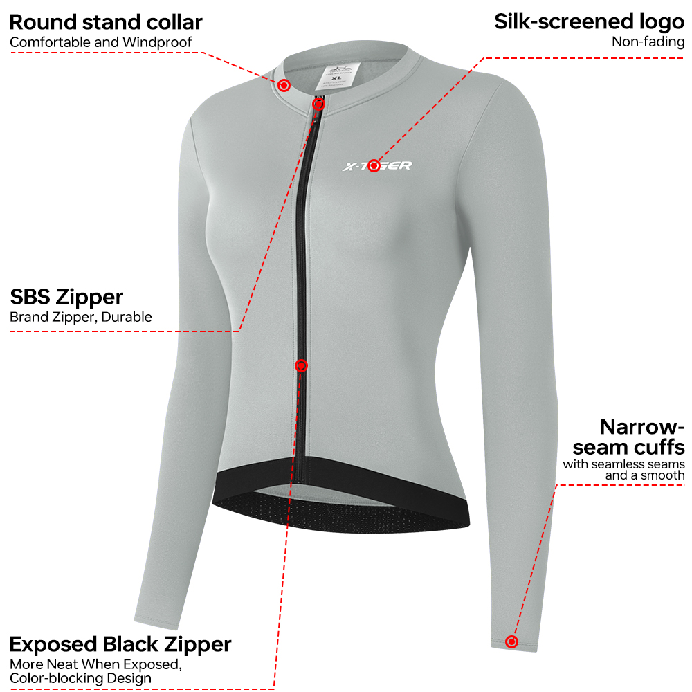 X-TIGER Zimowa Koszulka Rowero – Cycling Commuter Jacket recenzja i cena
