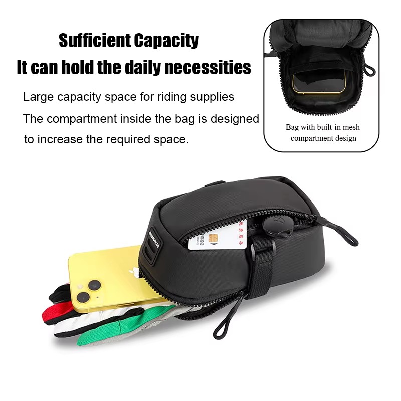Wodoodporna torba rowerowa pod – Saddle Bag Under Seat recenzja i cena