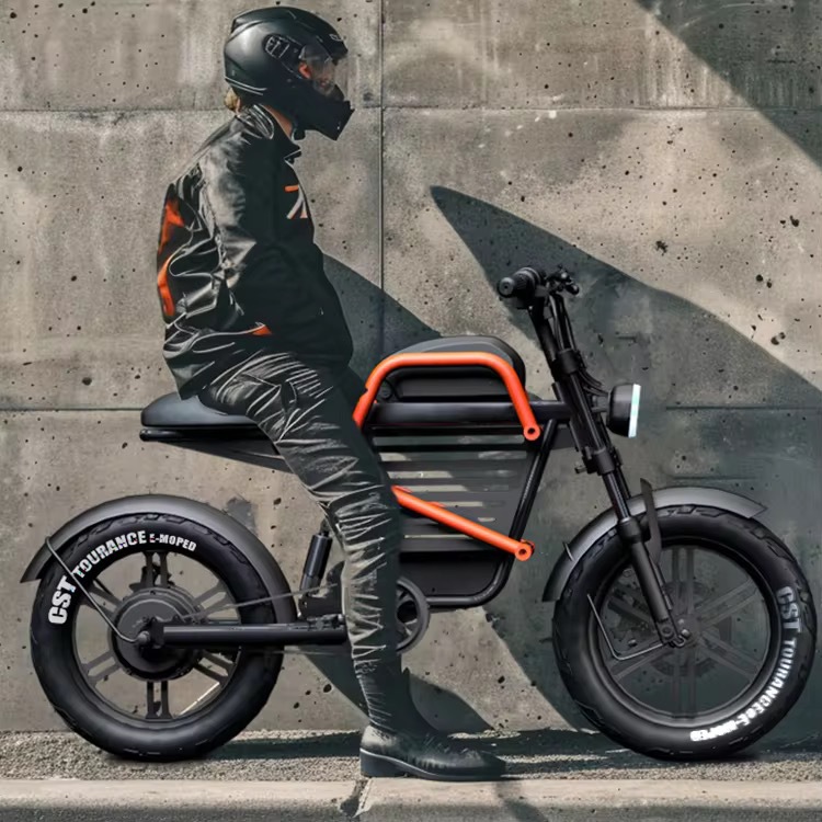 Motocykl elektryczny 60V 20Ah  – Commuting With Road Bike recenzja i cena