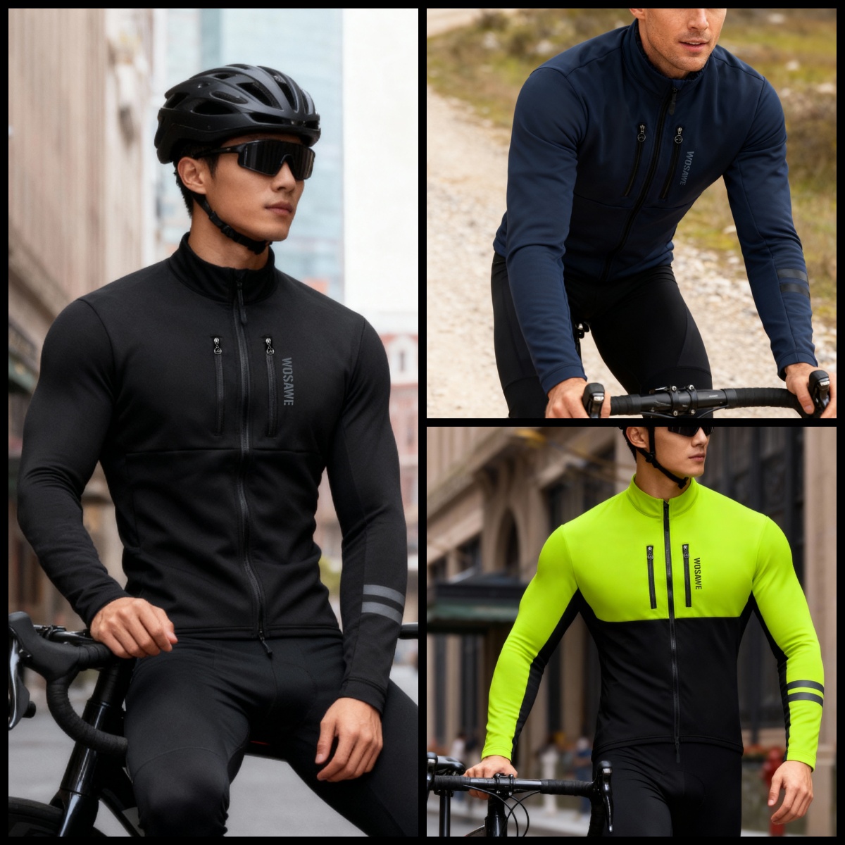 Kurtka rowerowa WOSAWE zimowa  – Cycling Commuter Jacket recenzja i cena