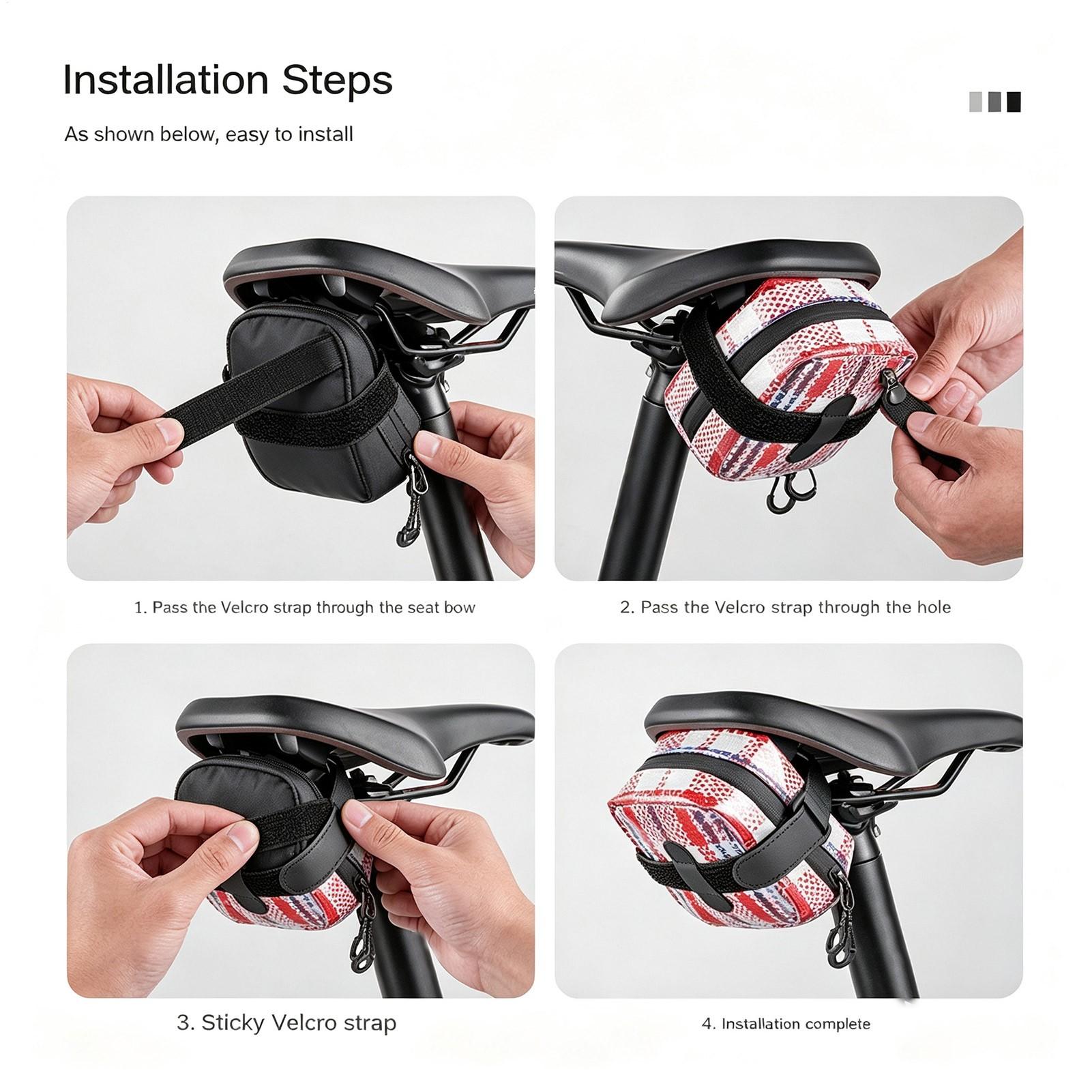 Torba rowerowa pod siodełko z  – Saddle Bag Under Seat recenzja i cena