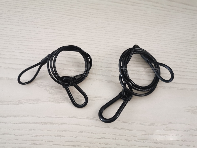 10szt/lot Czarny 3mm * 70cm Ka – Cable Lock Flexible recenzja i cena