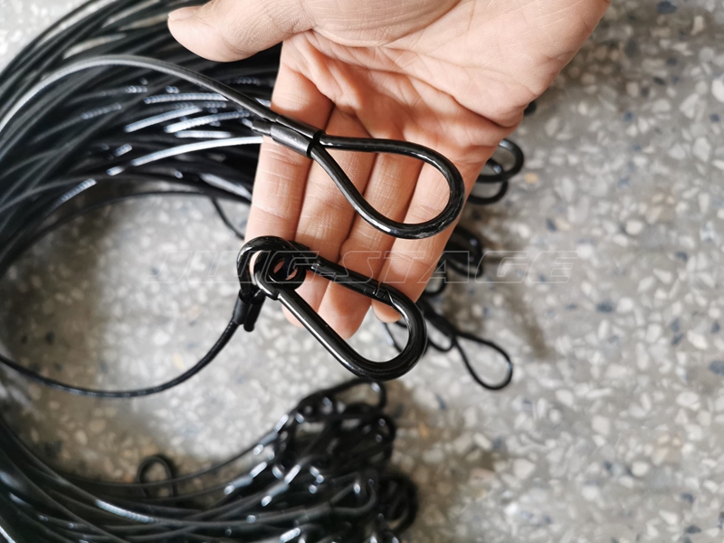10szt/lot Czarny 3mm * 70cm Ka – Cable Lock Flexible recenzja i cena