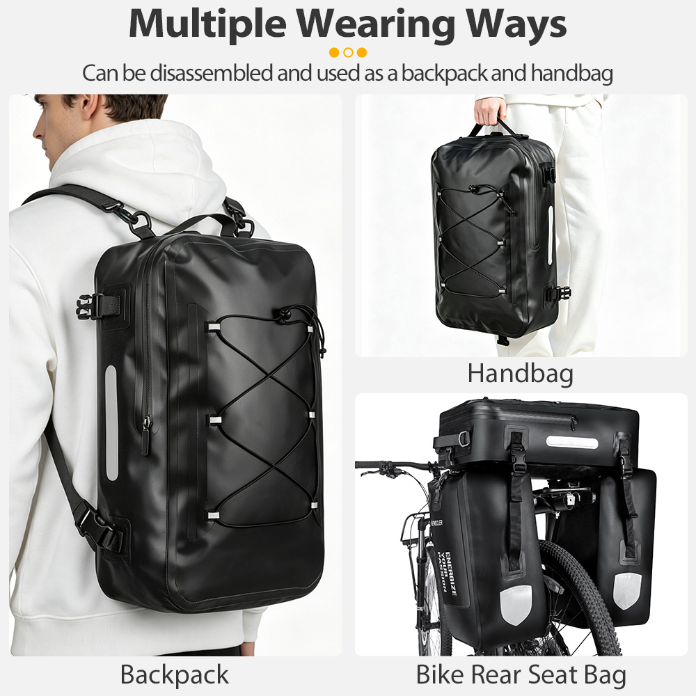 Torba rowerowa NEWBOLER 3 w 1, – Cycling Commuter Backpack Waterproof recenzja i cena