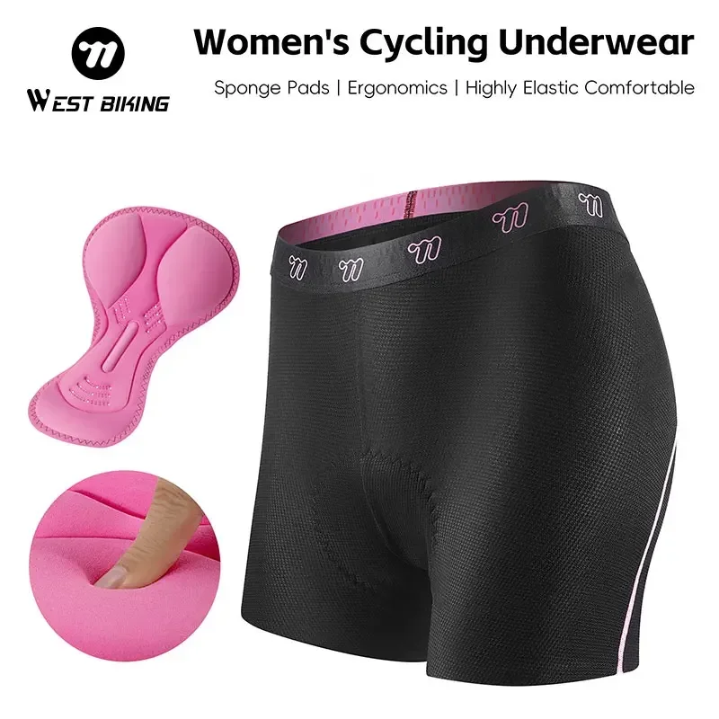 WEST BIKING Damska bielizna ro – Cycling Shorts For Commute recenzja i cena
